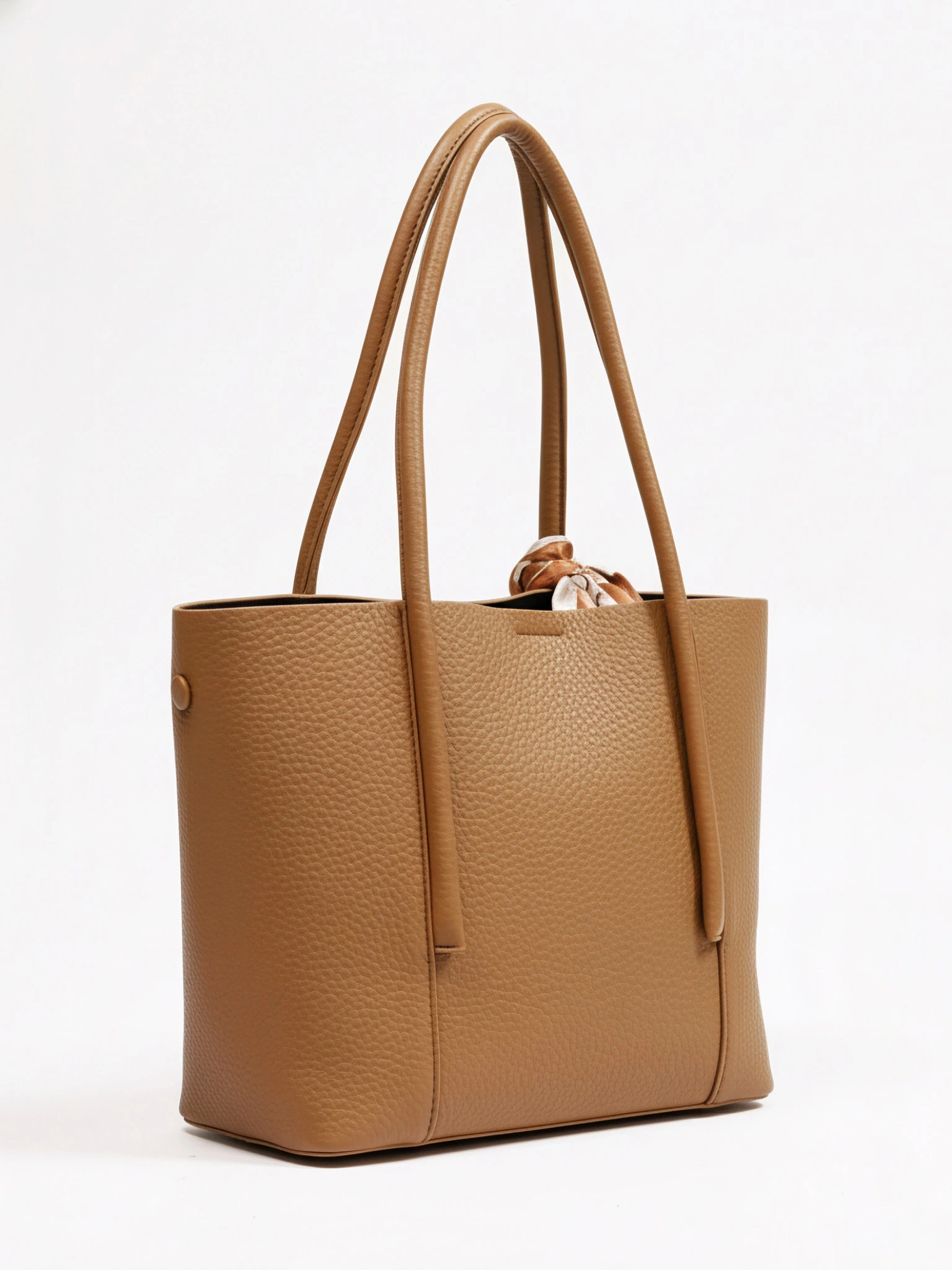 Сумка-тоут с декоративным платком в ассортименте